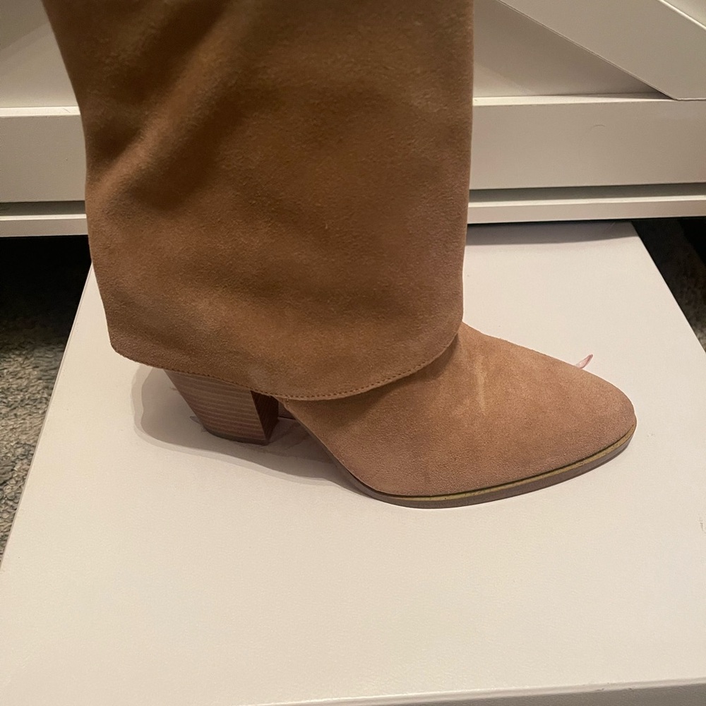 Jessica Simpson Women's Suede Ankle Boots - Brown